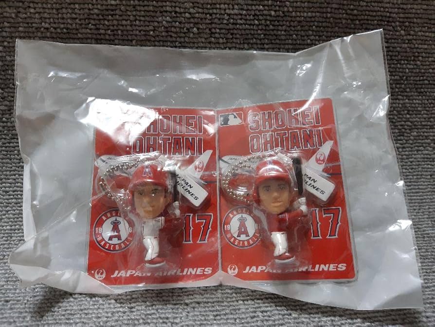 大谷翔平、40体限定のフィギュア キーホルダー